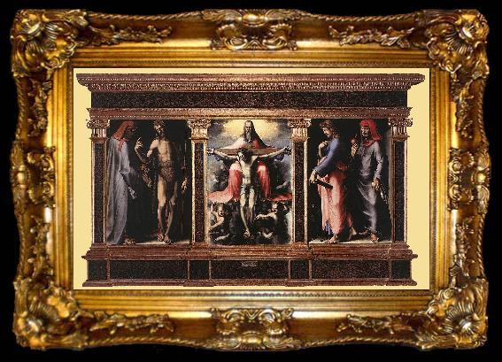 framed  BECCAFUMI, Domenico Trinity fgj, ta009-2